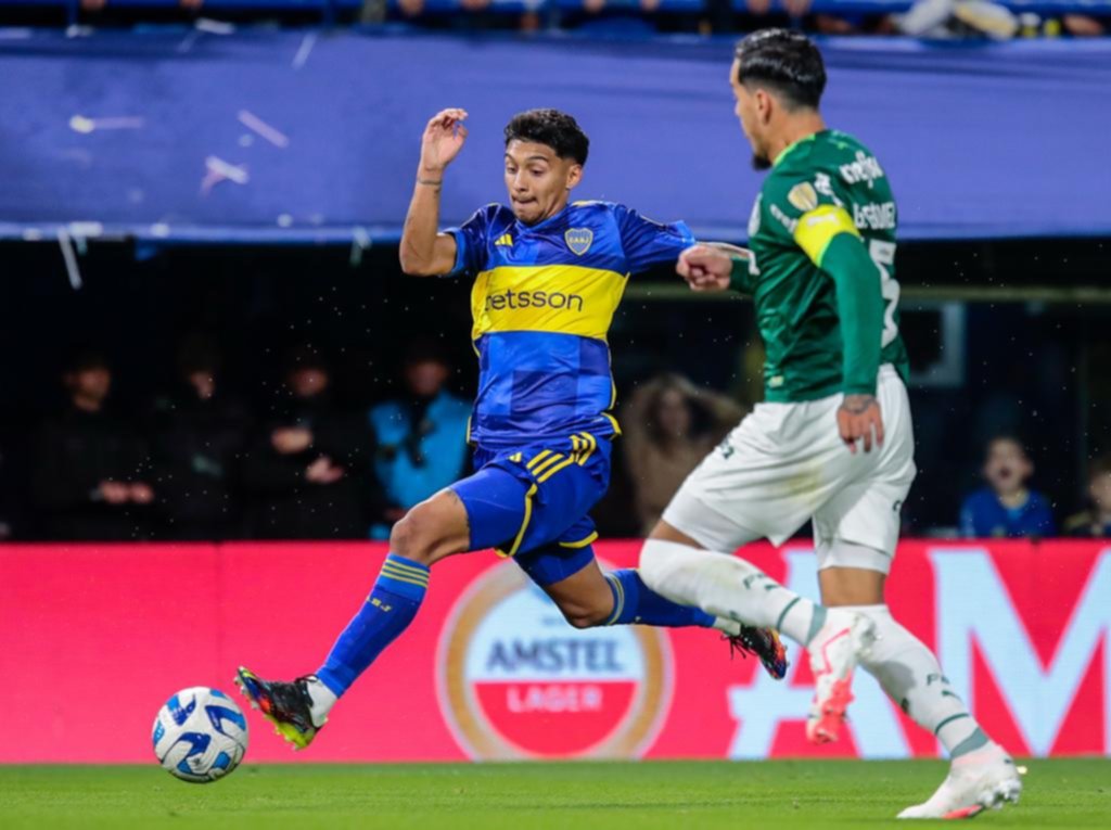 Boca jugó su mejor partido, pero no pudo quebrar al ordenado Palmeiras