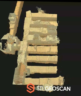 Imagen secundaria 2 - El pasadizo de los almacenes desde distintos ángulos e imagen en 3D de las estancias