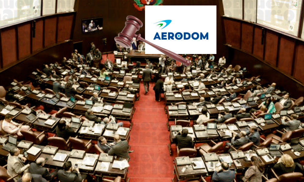 Aprobación de renovación de contrato Aerodom acentúa los enfrentamientos entre legisladores