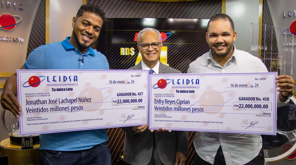 Leidsa entrega RD$44 millones a los ganadores números 457 y 458 en el Loto - Z 101 Digital