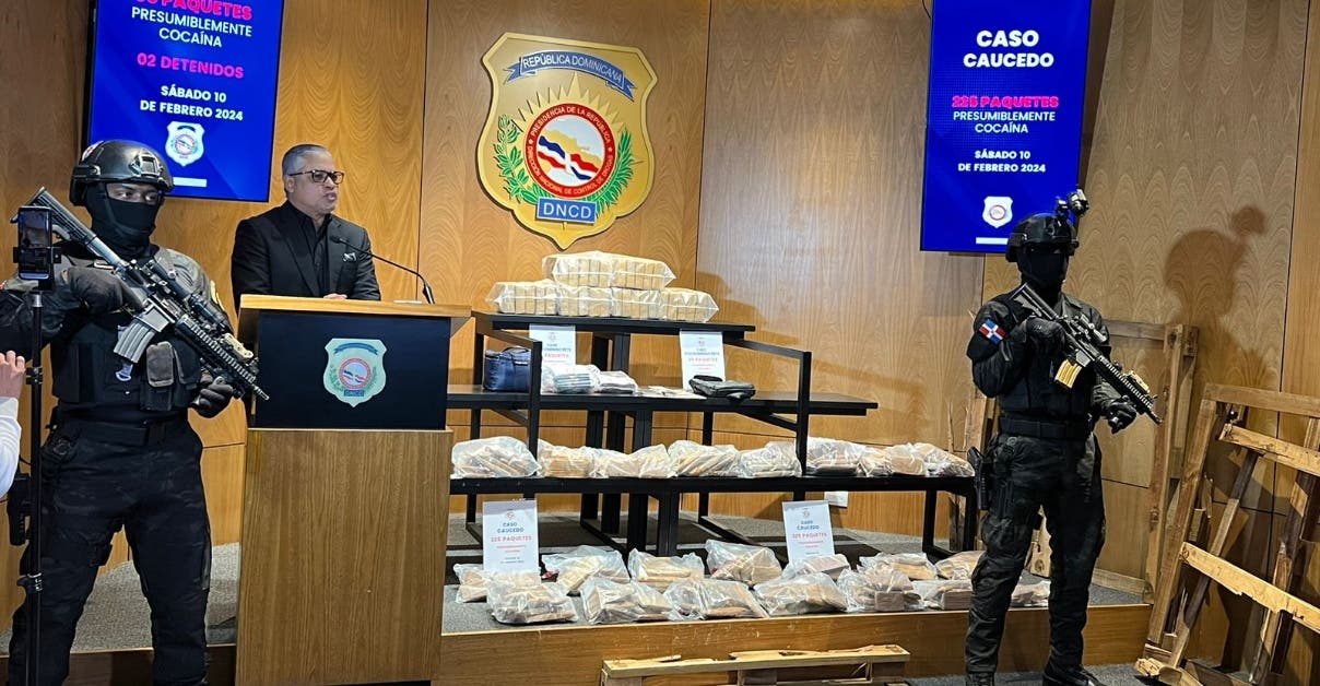Hallan 255 kilos de cocaína en SDE — El Nacional