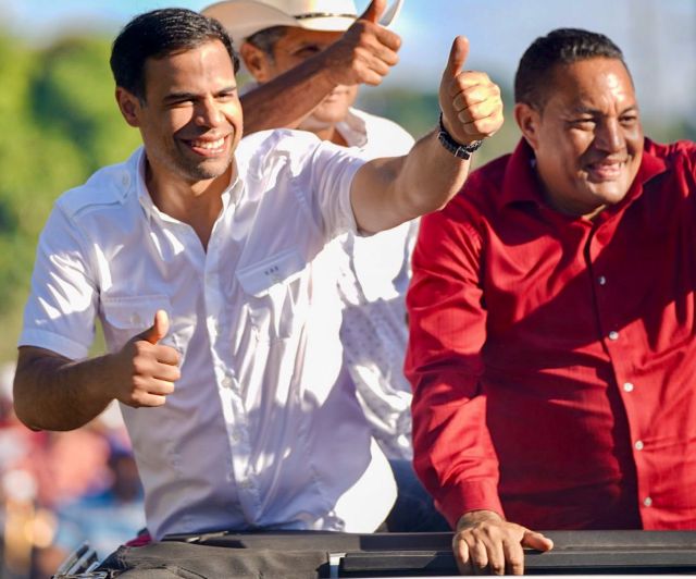 El miembro de la dirección ejecutiva del PRM hizo un recoorido por varias demarcaciones (Foto: Fuente externa)