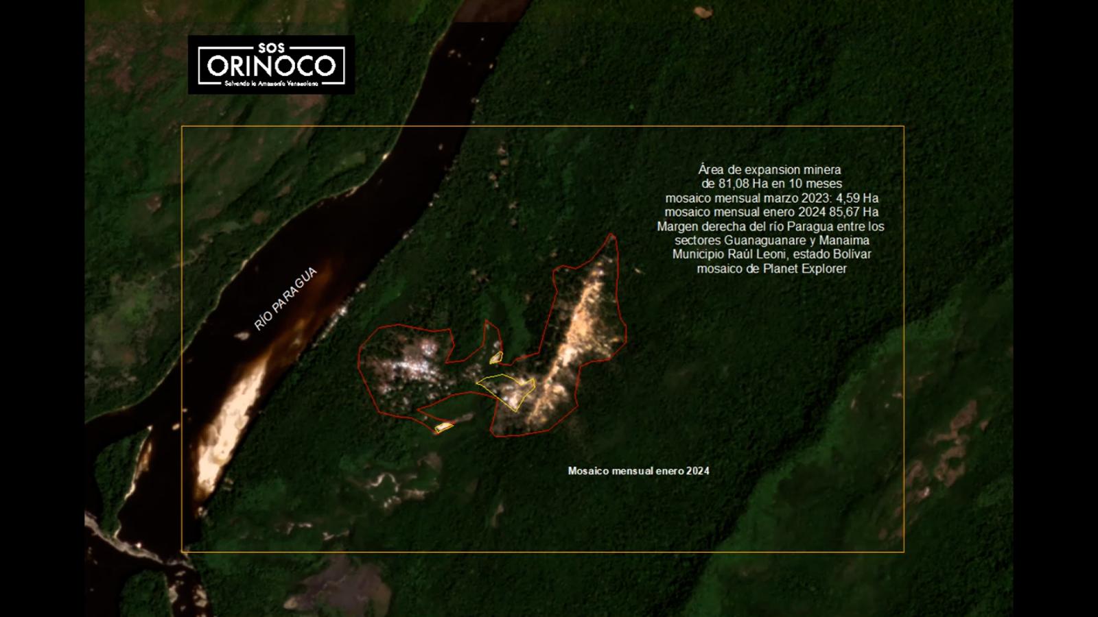 Satélites revelan la expansión de la mina de oro ilegal donde ocurrió el accidente en Venezuela | Video