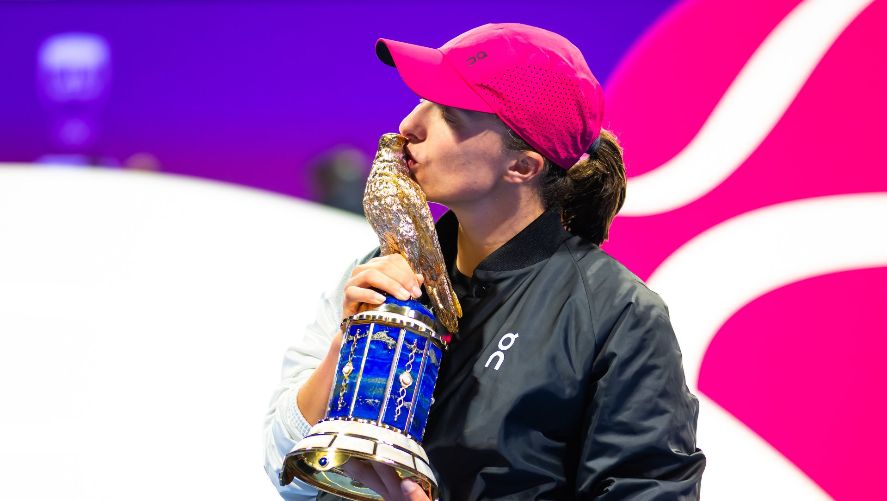 Swiatek, número uno del mundo, logró su tercer título seguido en Doha y hace historia (+Video)