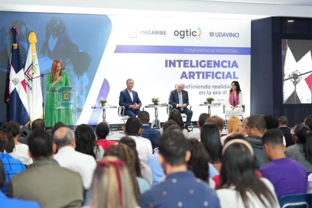 Unicaribe, OGTIC y UDavinci de México realizan conferencia magistral sobre inteligencia artificial