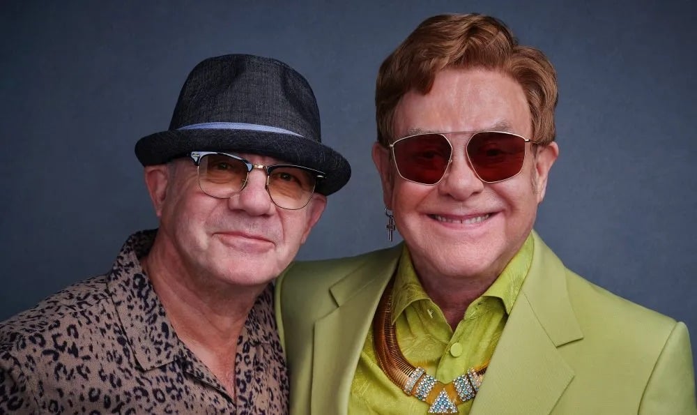 Elton John homenajea a su letrista: Sin él, yo trabajaría en McDonalds