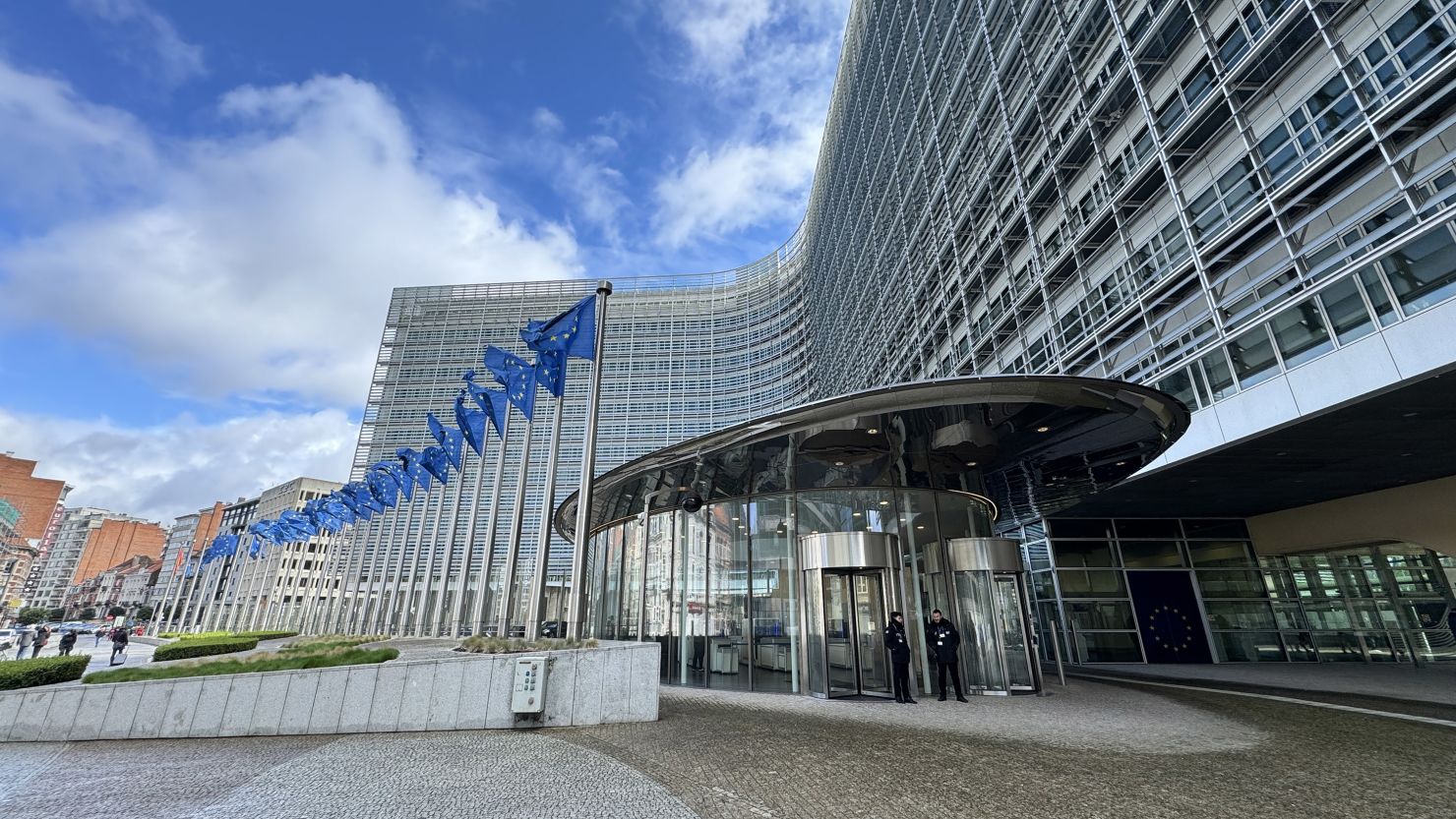 El edificio del Parlamento Europeo en Bruselas, Bélgica. (Crédito: Dursun Aydemir/Anadolu/Getty Images)