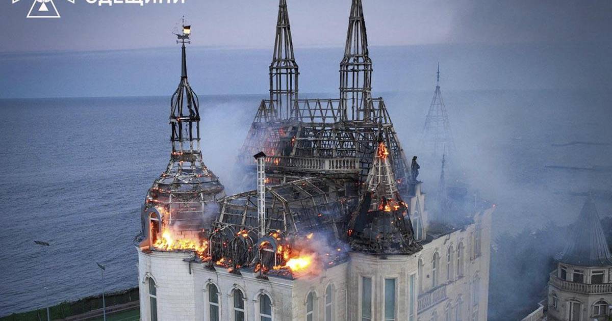 Rusia ataca “castillo de Harry Potter” con munición de racimo