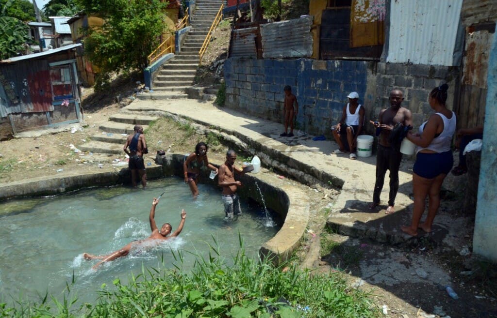 Este manantial, el tercero en La Zurza, parece más bien un jacuzzi./Foto Jorge González