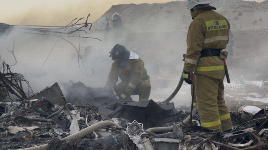 Accidente aéreo en Kazajistán